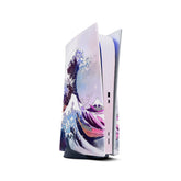 Ps5 skin Wave Off Kanagawa, Playstation 5 controller skin, Vinyl 3m stickers Full wrap cover - Tackydesign
